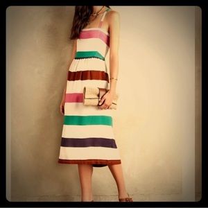 Anthropologie Sketchbook midi dress